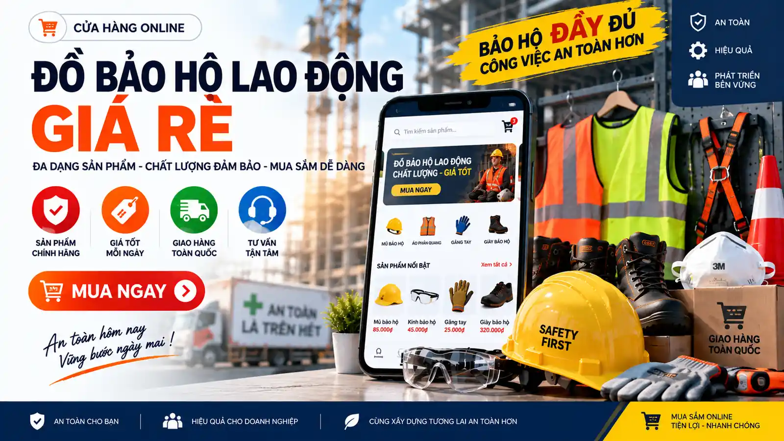 Cửa hàng đồ bảo hộ lao động giá rẻ