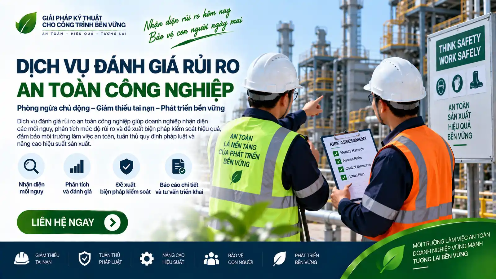 Dịch vụ đánh giá rủi ro an toàn công nghiệp