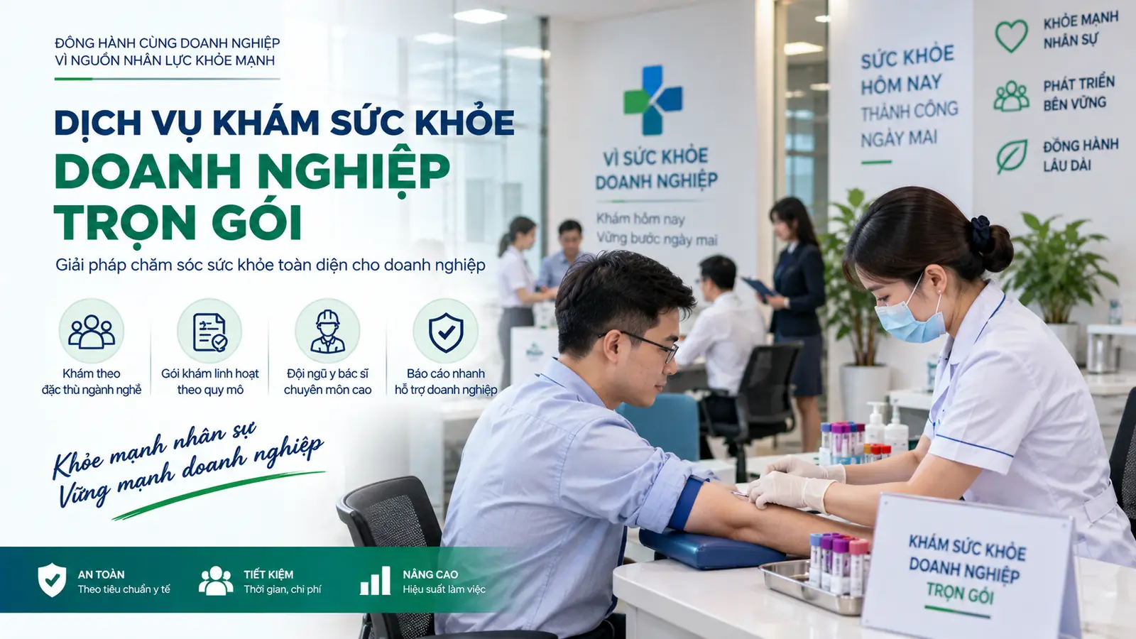 Dịch vụ khám sức khỏe doanh nghiệp trọn gói