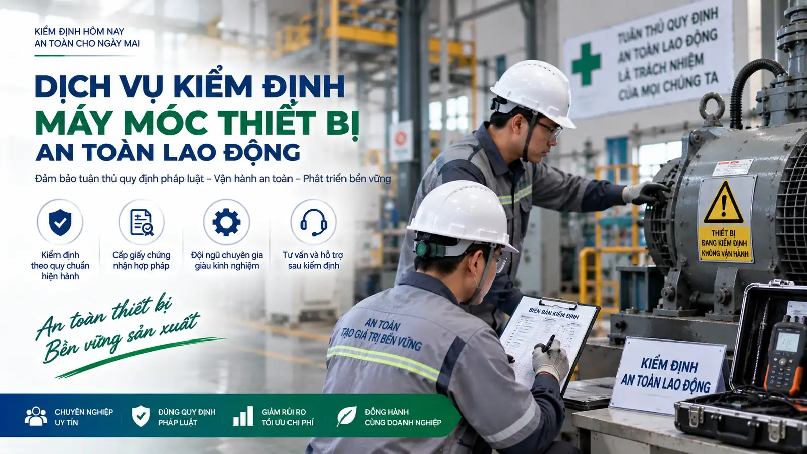 Dịch vụ kiểm định máy móc an toàn lao động