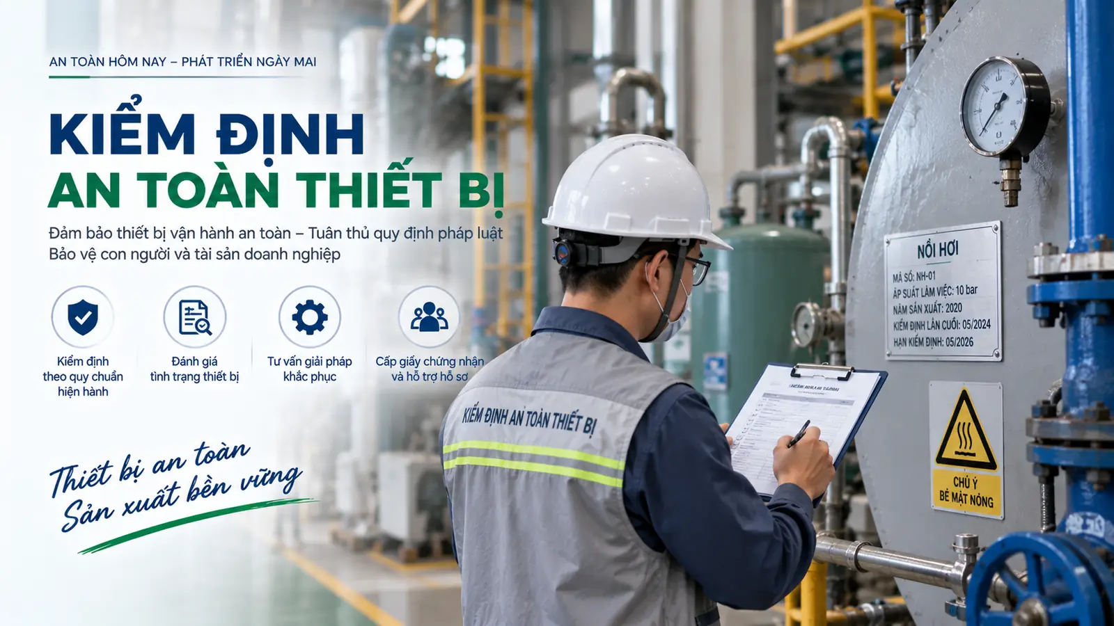 Kiểm định an toàn thiết bị