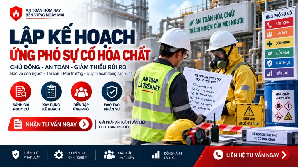 Lập kế hoạch ứng phó sự cố hóa chất