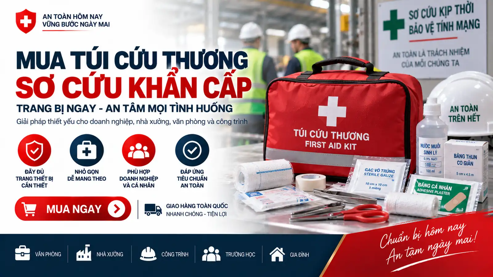 mua túi cứu thương sơ cứu khẩn cấp