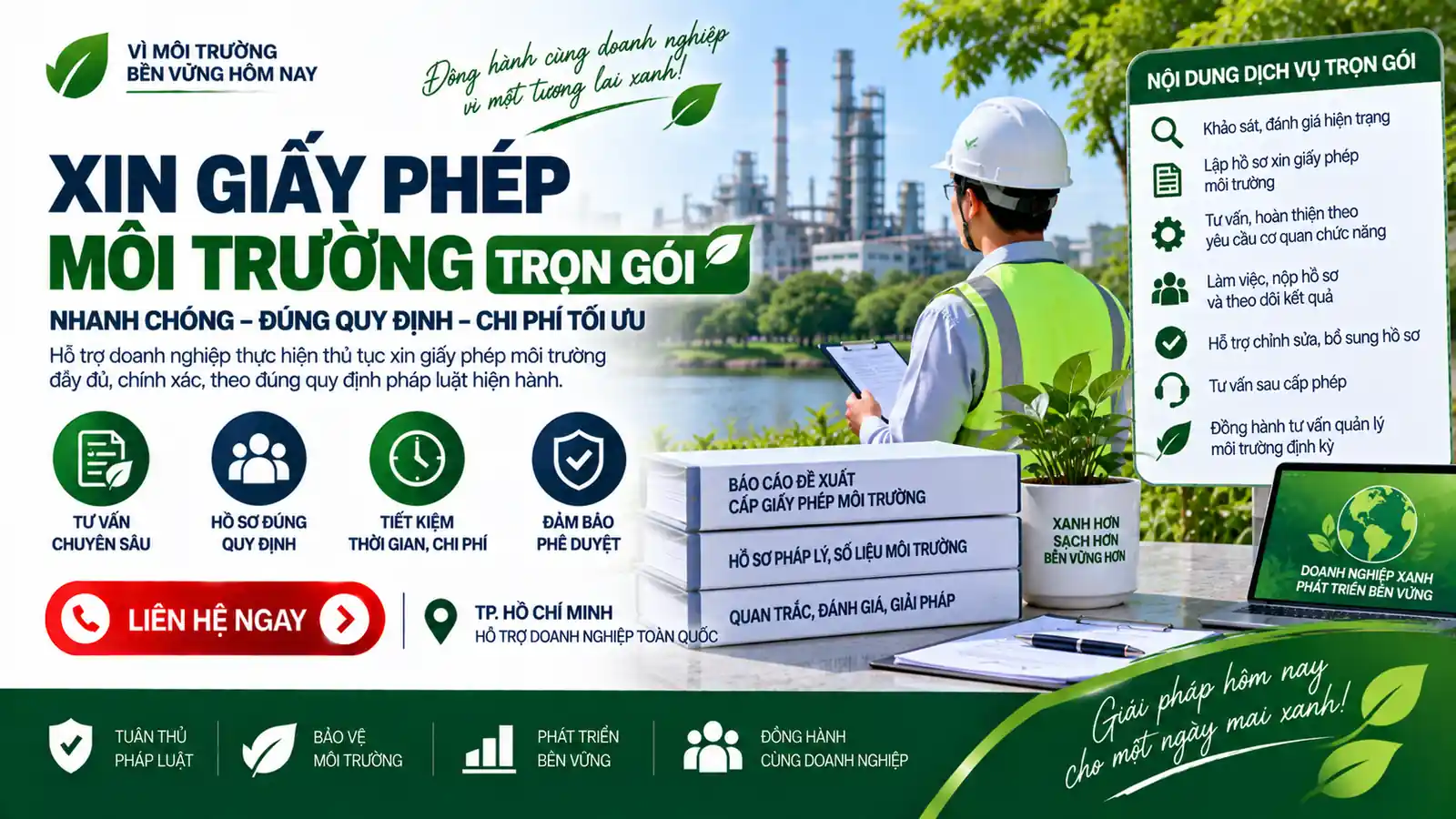 xin giấy phép môi trường trọn gói